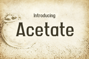 Acetate Font for Bold Branding