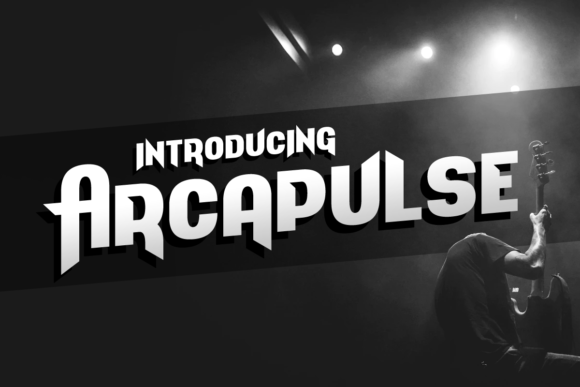Arcapulse: A Display Font for Creative Expression
