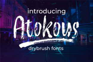 Atokous Font for Creative Makers