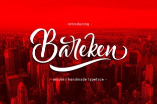 Bareken: A Display Font for Elegant Branding