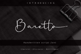 Baretto Font for Creative Projects
