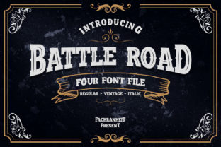 Battle Road Font for Bold Branding