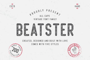 Beatster Font for Creative Design