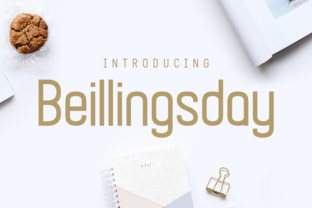 Beillingsday: A Bold Font for Digital Campaigns