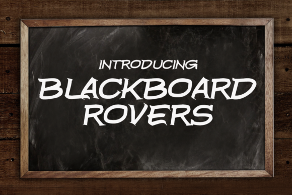Blackboard Rovers Font
