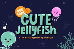 Cute Jellyfish Font for Creative Brands