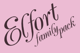 Elfort Font for Web Design