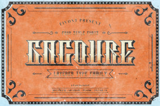 Gacoure Family Font for Business Branding
