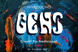 Gens: A Bold Display Font