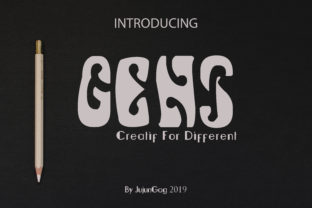 Gens New Font for Creative Makers