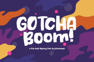 Gotcha Boom Font for Creative Projects