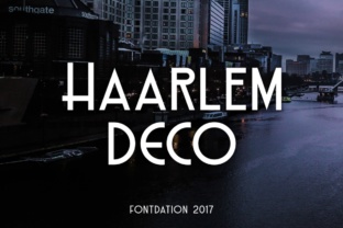 Haarlem Deco Font