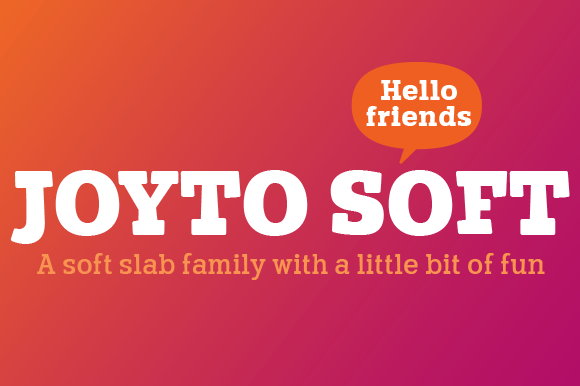 Joyto Soft Font for Creative Makers