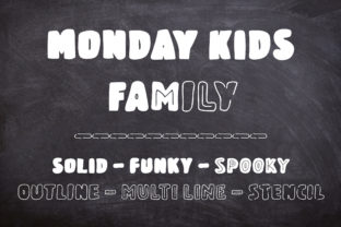 Monday Kids Family Font Review