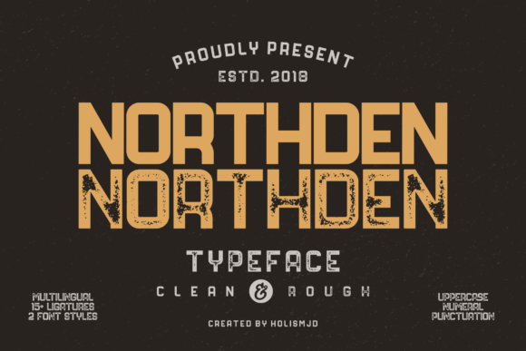 Northden Font for Creative Projects