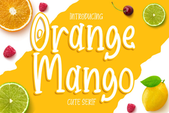 Orange Mango Font Review