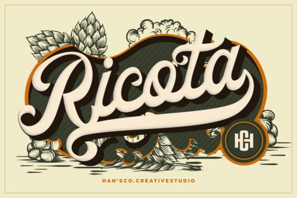 Ricota Font for Creative Crafts