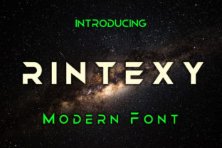 Rintexy: A Bold Font for Modern Campaigns