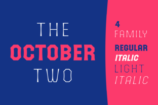 The October Two Font for Bold Web Design